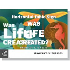 HPWLC - "Was Life Created?" - Table